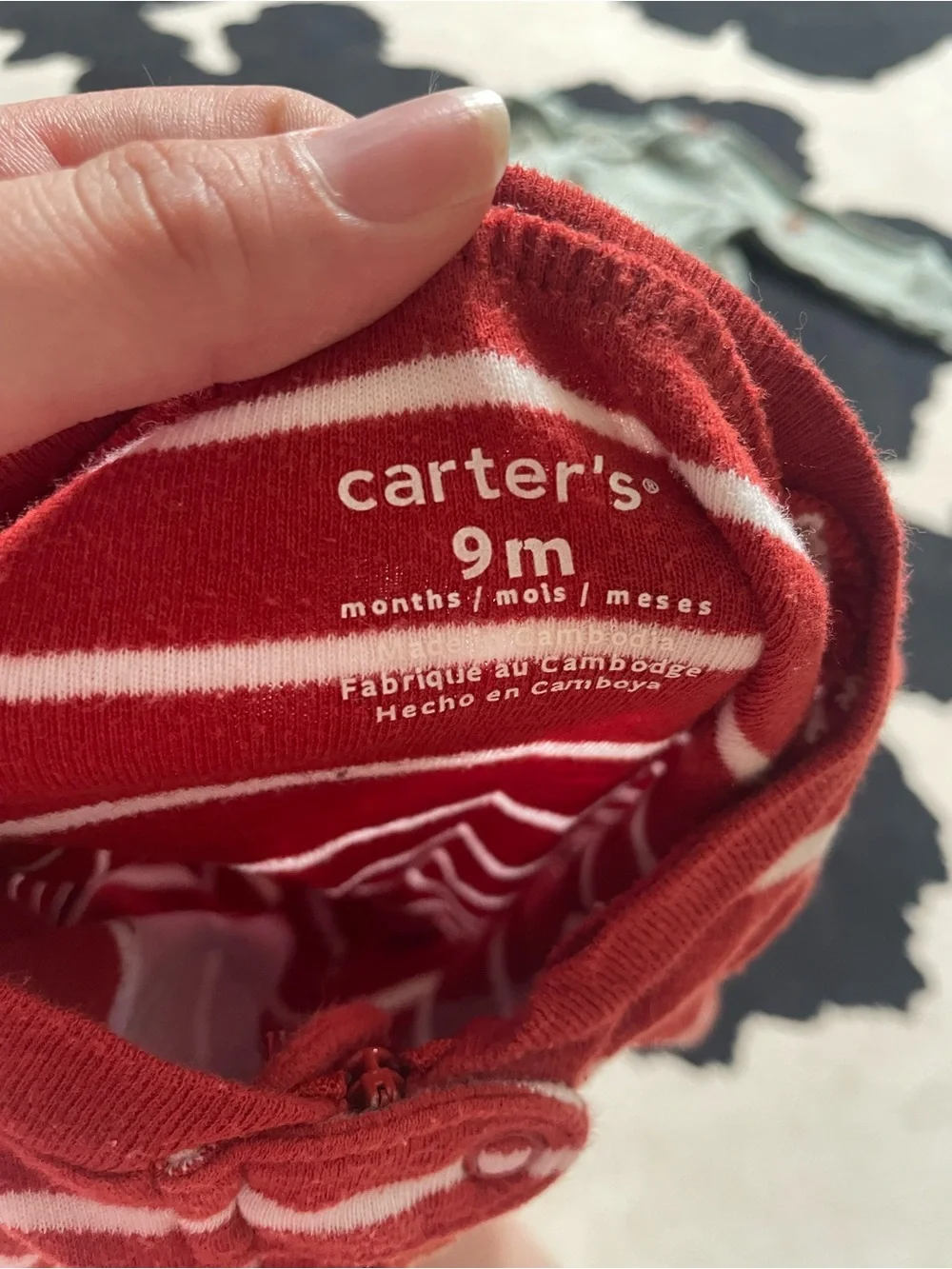Carters Dog Footie Sleeper Set